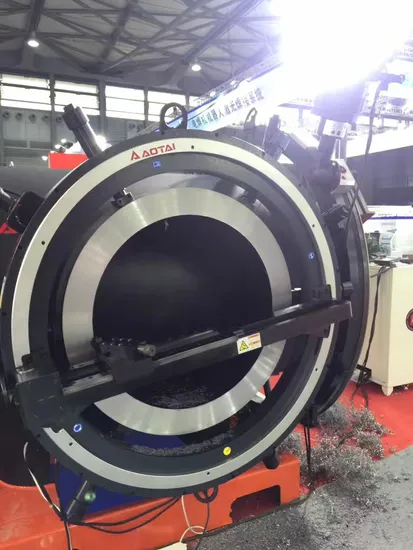Máquina de revestimento de flange hidráulica montada AYO SKO HYO OD