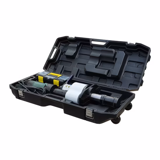 Máquina de chanfradura de tubo portátil de aço inoxidável de caixa